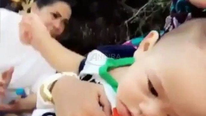 Video Rafathar Malik Ahmad Lagi Berjemur Di Piggir Pantai l Raffi Ahmad & Nagita Slavina