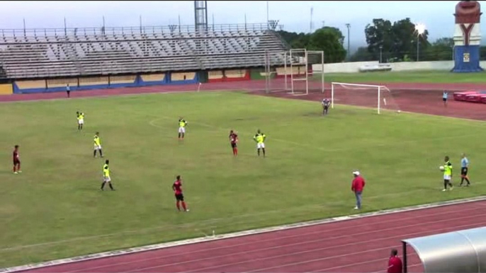 Jorge Luna 22y CB Venezuela 1st div Venezuela U17 U15 goal minute 8:30