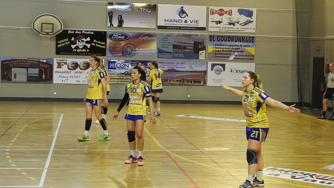 HANDBALL : VESOUL (N1 FEMININES) BATTU PAR ALFORVILLE