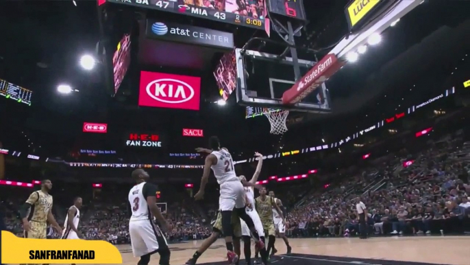 Kawhi Leonard vs Heat (2016/03/23) - 32 Pts, 8 Rebs, MVP, IN 3 QUARTERS!