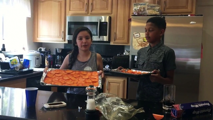 SWEET POTATO CHIPS (SCHOOL PROJECT)