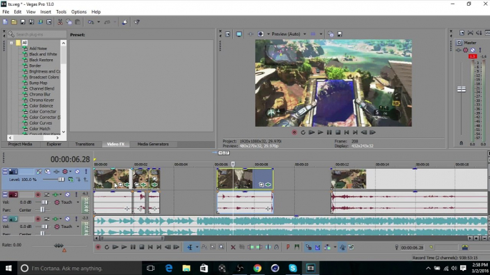 Sony Vegas 13 Editing Trickshot