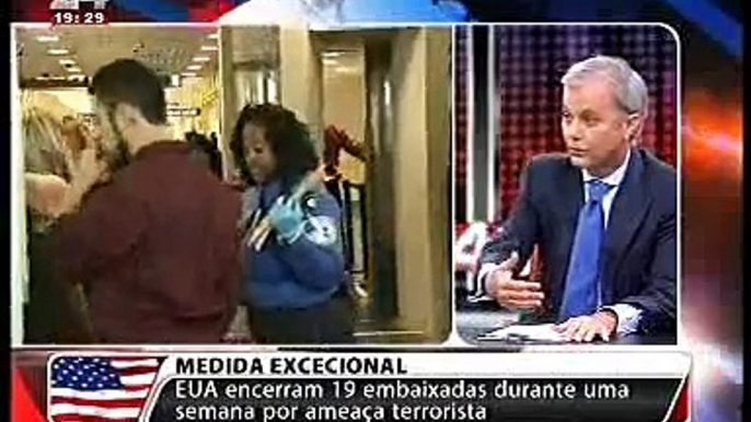 Tiago Moreira de Sá comenta na TVI24 o encerramento de embaixadas norte-americanas