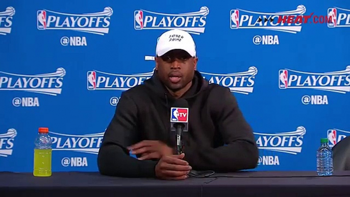 Dwyane Wade Postgame Interview - Heat vs Raptors - Game 7 - May 15, 2016 - 2016 NBA Playoffs