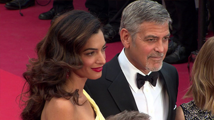 PDA Alert! George Clooney With Wife Amal At Cannes