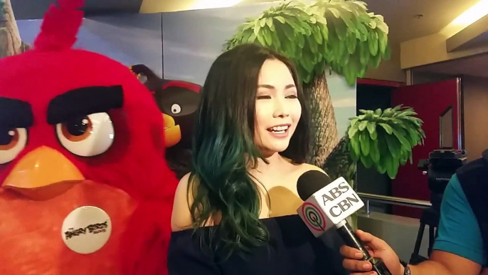 Yeng Constantino at The Angry Birds Movie premiere