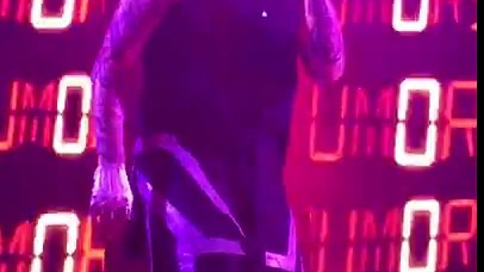 "RUMOURS" Adam Lambert (KICKS TOY OFF STAGE) - TOH2016, ADELAIDE ENTERTAINMENT CENTRE, 28 JAN 2016