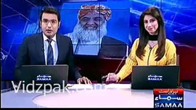 Watch Nawaz Sharif Smile While Molana Fazl ur Rehman Blasting On Imran Khan