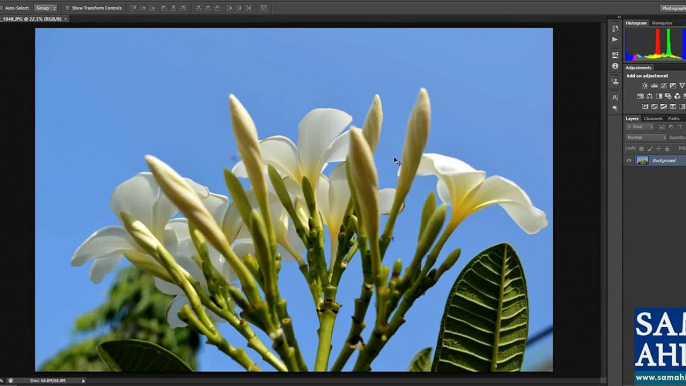 Adobe Photoshop CS6 Tutorial - Quick  Background Replace or Make PNG in Photoshop