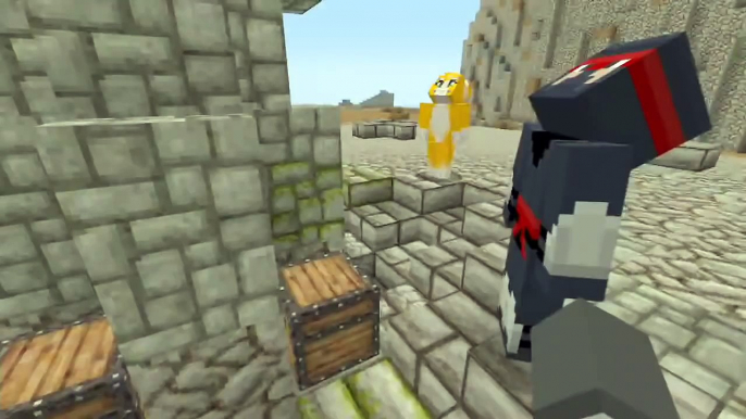 Minecraft Xbox 360 - Helm's Deep Hunger Games VS. StampyLongHead, iBallisticSquid & AmyLee33