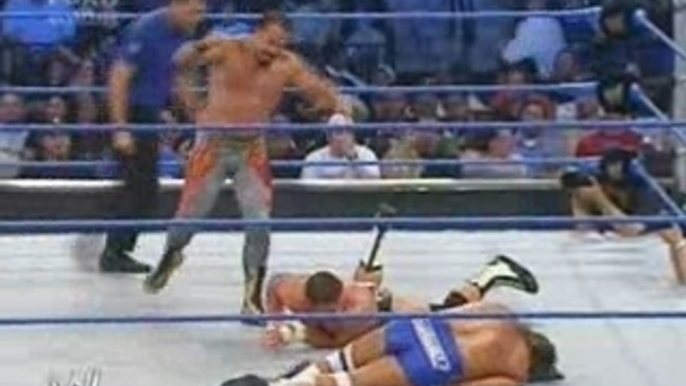 SmackDown 22.06.07: Chavo Guerrero Vs Jamie Noble Vs Funaki