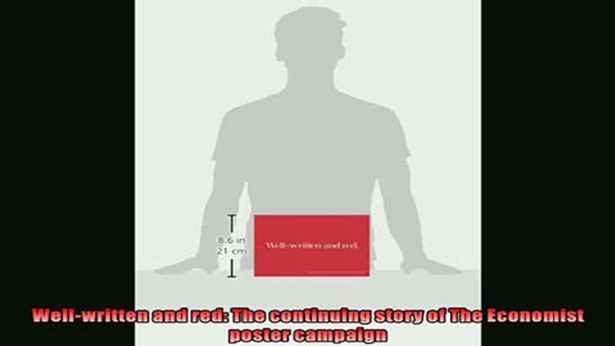 Most popular  Wellwritten and red The continuing story of The Economist poster campaign