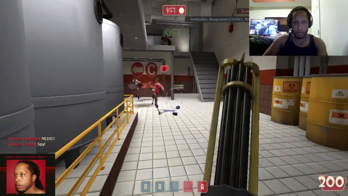 Team Fortress 2-gameplay using Heavy