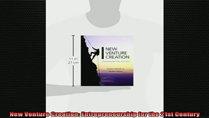 FREE EBOOK ONLINE  New Venture Creation Entrepreneurship for the 21st Century Full EBook