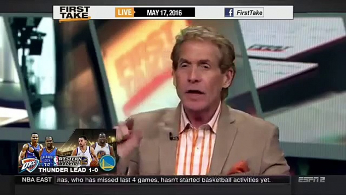 ESPN First Take 5-17-2016 - How Much Trouble Are The Warriors In