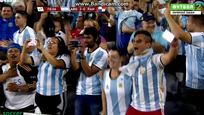 Leo Messi Free kick Goal ~ Argentina vs Panama 3-0