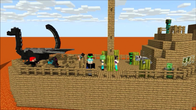 Crank school l leaving to a new school l Minecraft animation