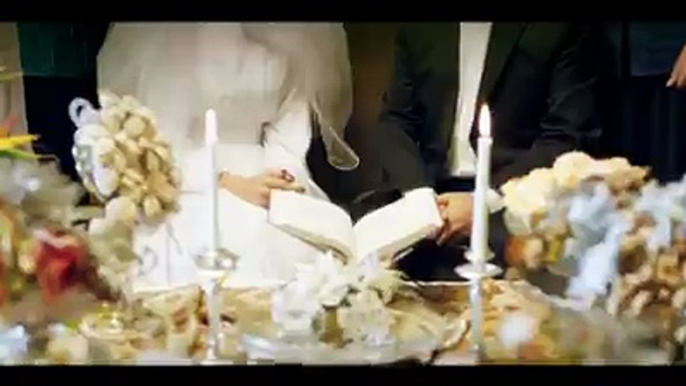 OMG:Wife put hand in her husbend face during marrige cermony: