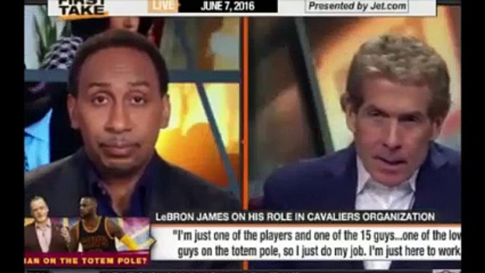 ESPN First Take - LeBron James on His Role within Cavaliers Organization - YouTube