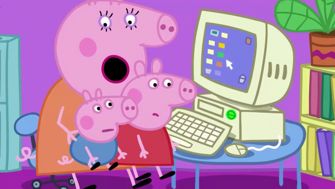 Peppa Pig em português - Peppa Pig - Daddy Pig, Computer Expert