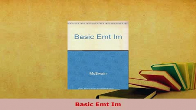 Read  Basic Emt Im Ebook Free