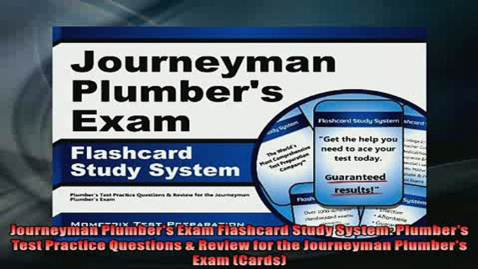 FREE DOWNLOAD  Journeyman Plumbers Exam Flashcard Study System Plumbers Test Practice Questions  READ ONLINE