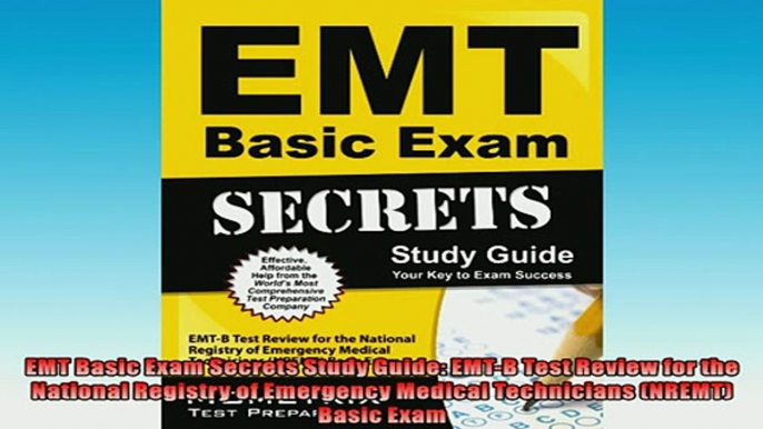 Free PDF Downlaod  EMT Basic Exam Secrets Study Guide EMTB Test Review for the National Registry of  DOWNLOAD ONLINE