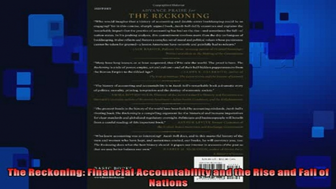 READ PDF DOWNLOAD   The Reckoning Financial Accountability and the Rise and Fall of Nations  BOOK ONLINE