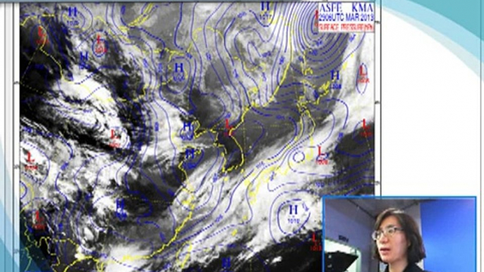 날씨해설 3월 29일 17시 발표