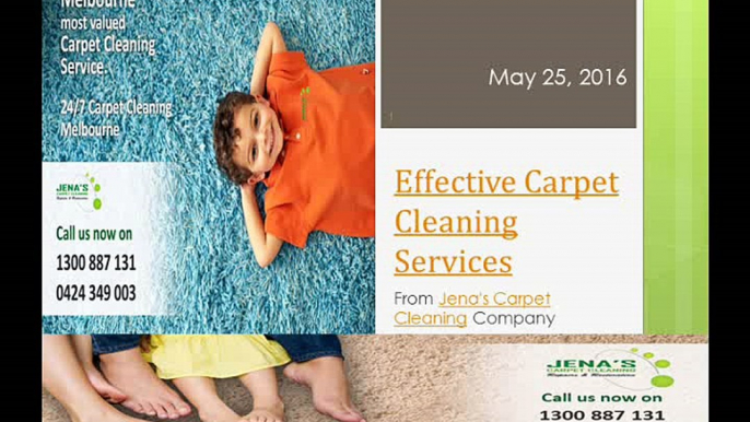 Effective Carpet Cleaning Service from Jenas Carpet Cleaning Company