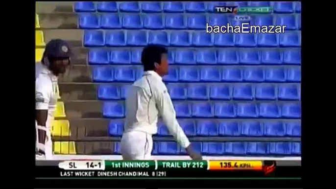 Junaid Khan bowled Sangakkara - Ball of the year