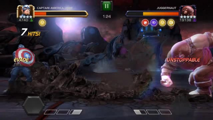 Marvel Contest Champions, a great free-to-play fighter with your own team of Marvel superstars