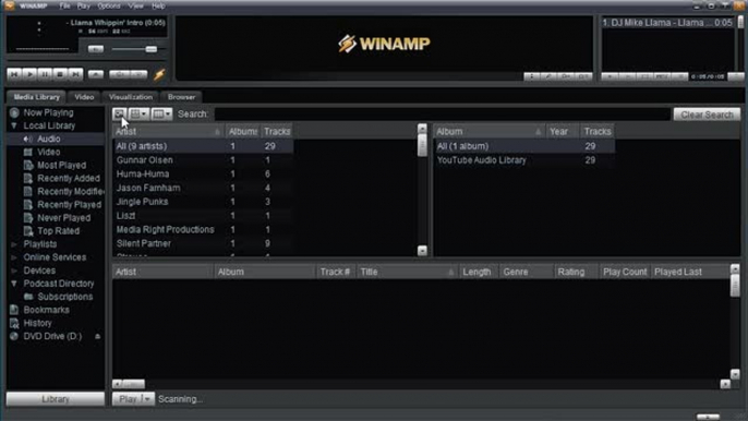 How does Winamp work
