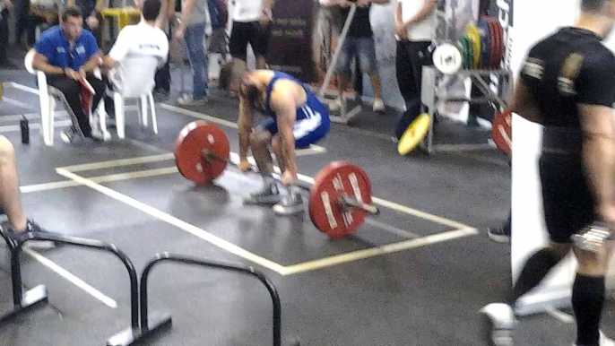 IHPC 2016 Deadlift 1st attempt 125kg -75kg Open