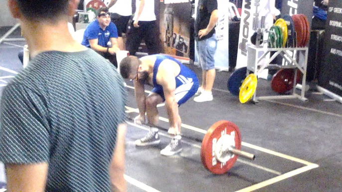 IHPC 2016 Deadlift 2nd attempt 135kg -75kg Open