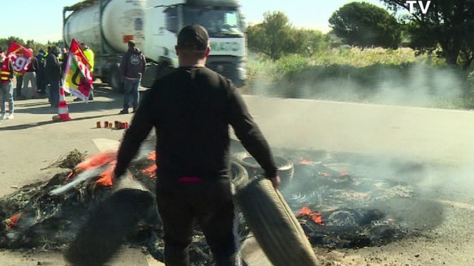 Cinq des huit raffineries françaises à l'arrêt ou en cours d'arrêt, selon la CGT