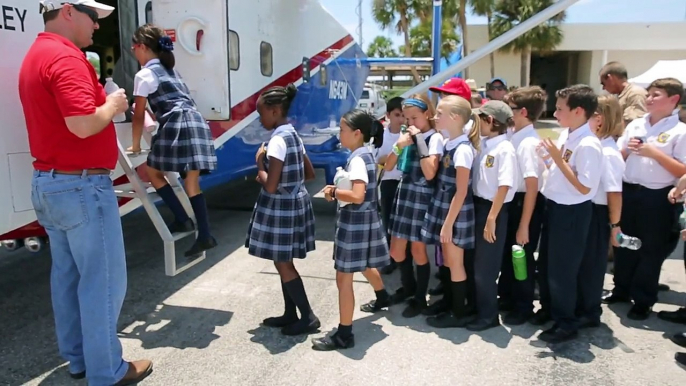 A NOAA 'hurricane hunter' visits the Naples airport