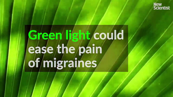 Green light could help migraines