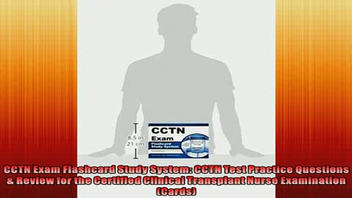 FREE DOWNLOAD  CCTN Exam Flashcard Study System CCTN Test Practice Questions  Review for the Certified  DOWNLOAD ONLINE