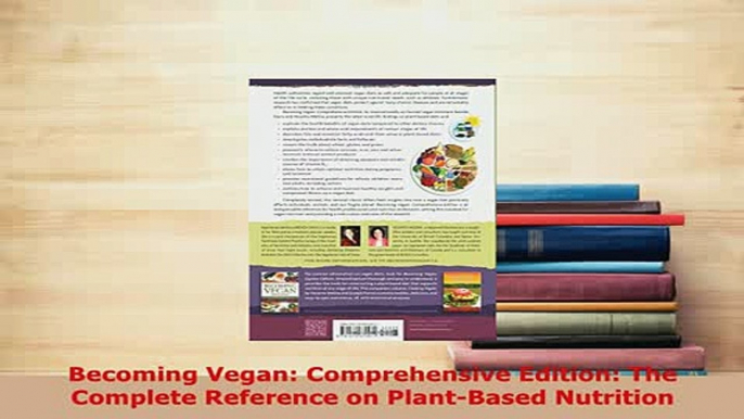 Read  Becoming Vegan Comprehensive Edition The Complete Reference on PlantBased Nutrition Ebook Free