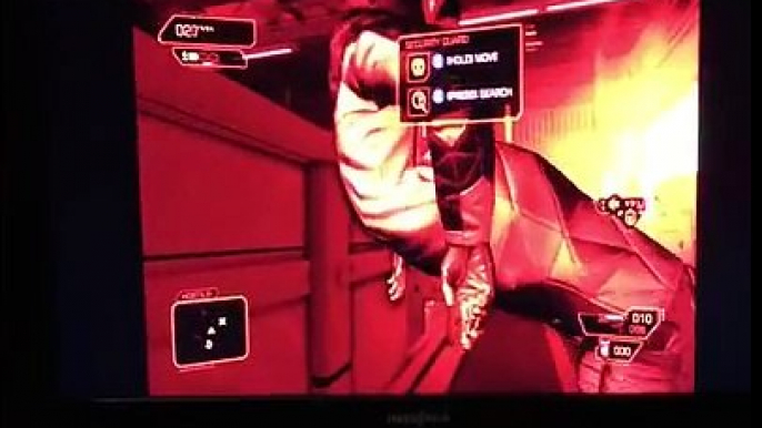 A funny ragdoll "sort of glitch" on Deus Ex: Human Revolution