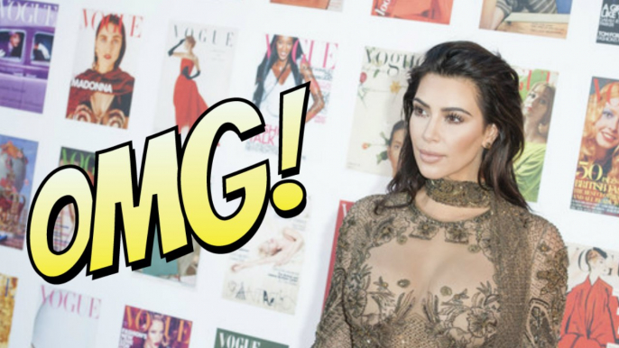 Kim Kardashian ose la robe transparente et dévoile tout