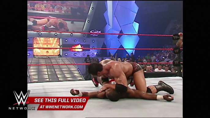 Chris Jericho & Shelton Benjamin vs. Randy Orton & Batista: Raw, May 24, 2004, on WWE Network