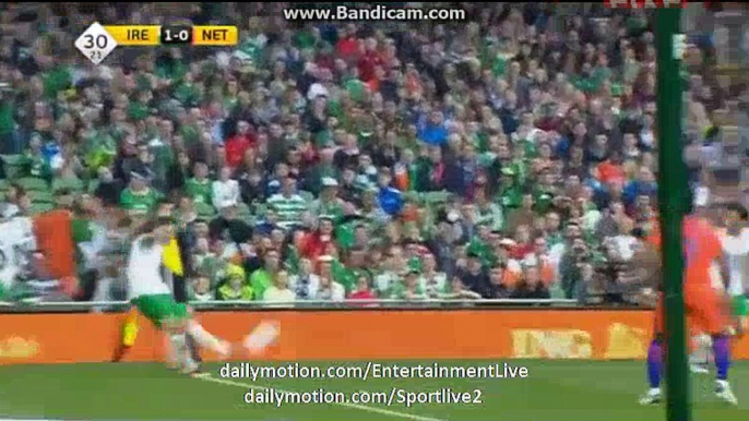 Shane Long Goal HD - Ireland 1-0 Netherlands 27.05.2016 HD