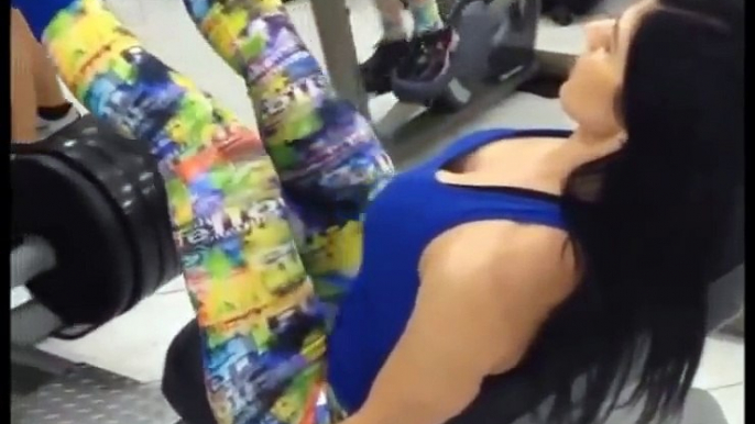 Eva Andressa Exercises and workouts  Female Fitness Motivation 2015