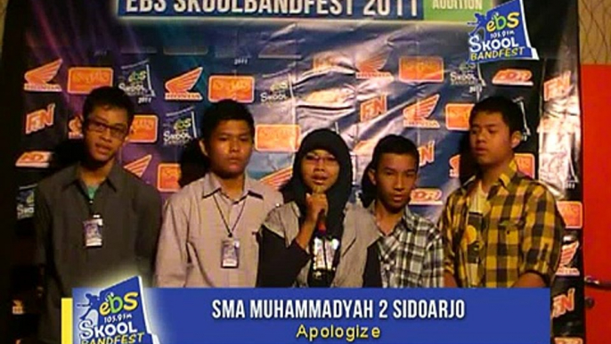 SMA MUHAMMADYAH 2 SDA - Apologize 01