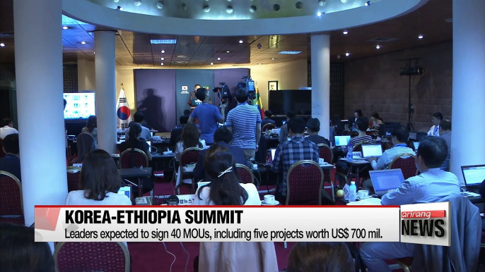 Korea, Ethiopia to hold summits, with economic cooperation in focus