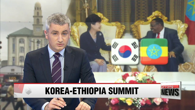 Korea, Ethiopia hold summits, with economic cooperation in focus