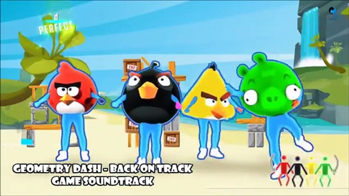 Geometry Dash - Back On Track (Angry Birds,Super Mario Dance y Geometry Dash Mix)