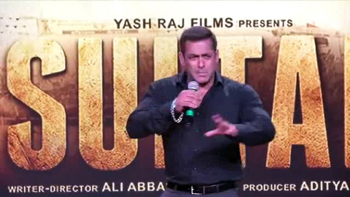 Salman Khan had tears while wearing langot for the Sultan film, Watch hilarious video